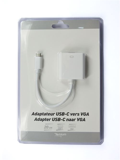 TEMIUM ADAPTER USBC/VGA