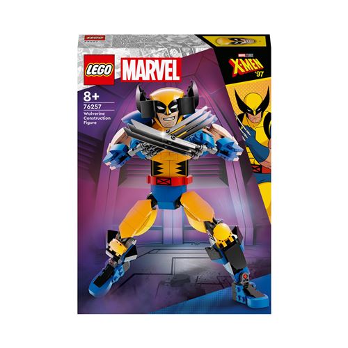 76257 Lego Marvel La figurine de Wolverine - vue 3
