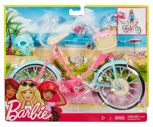 Playset Barbie Bicyclette