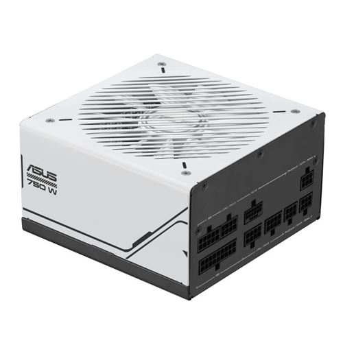 Alimentation PC modulaire ASUS PRIME 750W 80 PLUS Gold blanc et noir