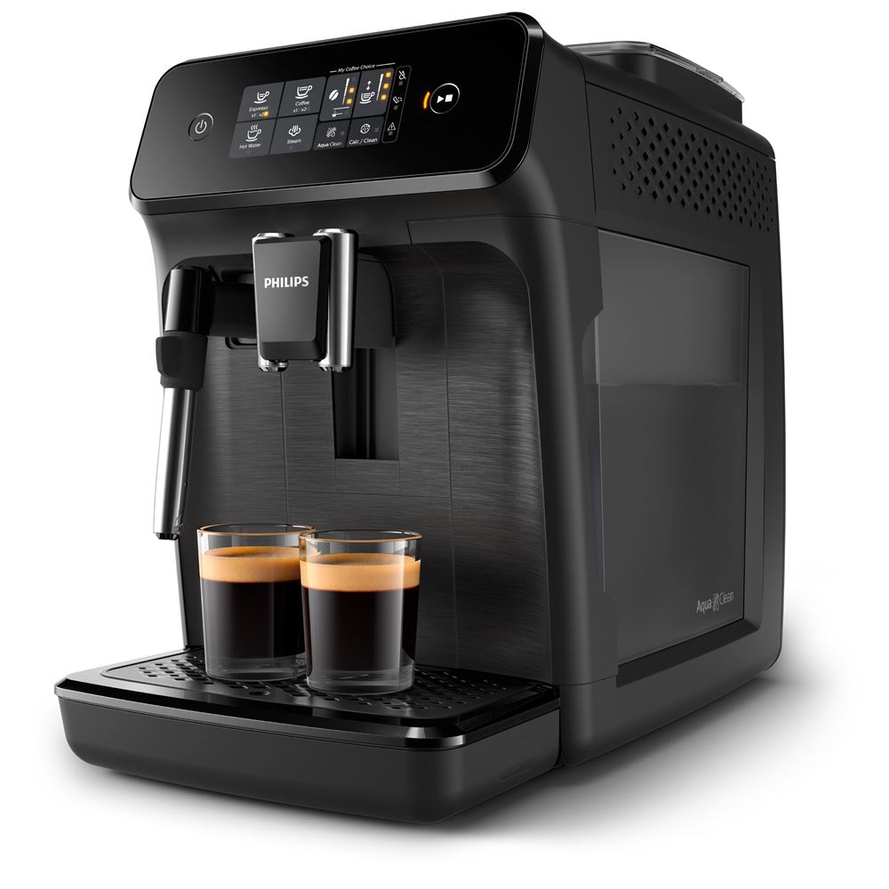 Machine expresso à café grains avec broyeur Philips Series 1200 EP1220/00 noire