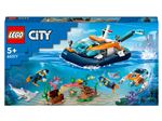 LEGO® City 60377 Le bateau d’exploration sous-marine