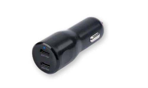 Chargeur allume cigare Wefix double USB C pour voiture - vue 1