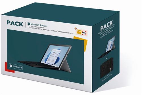 Pack Fnac PC Hybride Microsoft Surface Pro 7+ 12.3\