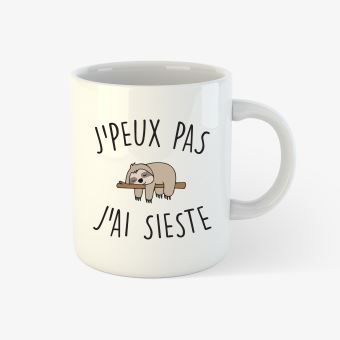 Mug Kapsul Je peux pas j'ai sieste