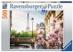 Puzzle Ravensburger Le printemps à Paris 500 pièces