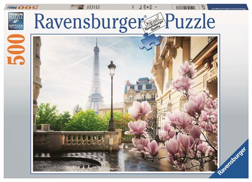 Puzzle Ravensburger Le Printemps à Paris 500 Pièces