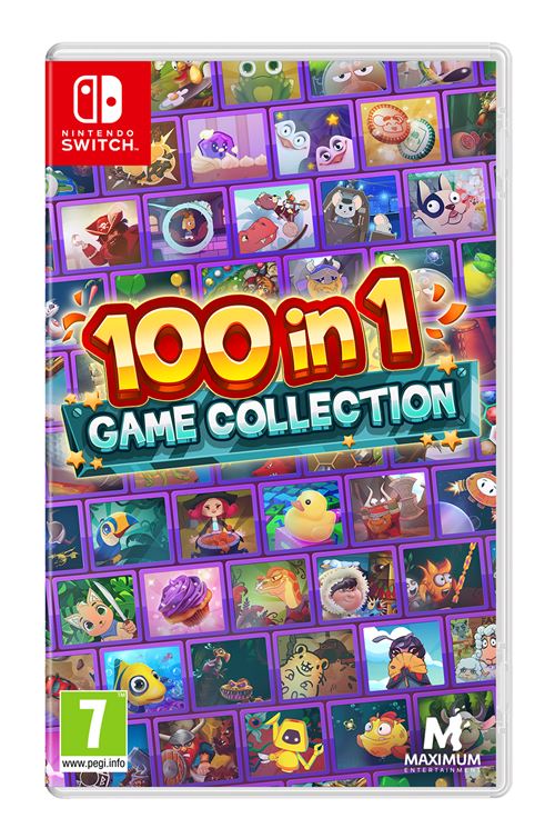 100 in 1 Game Collection Nintendo Switch - vue 6