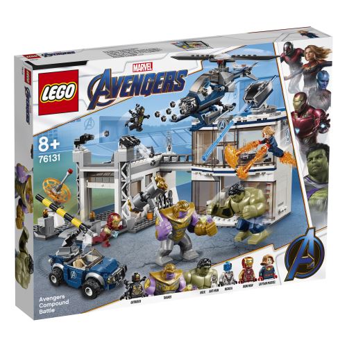 Lego® Marvel Super Heroes™ L'Attaque Du Qg Des Avengers Jeu De Construction Super-Héros, 8 Ans Et Plus, 699 Pièces 76131