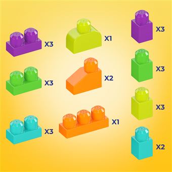 Jeu de construction Mega Bloks Hippo rigolo