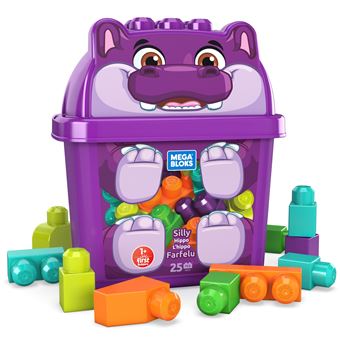 Jeu de construction Mega Bloks Hippo rigolo