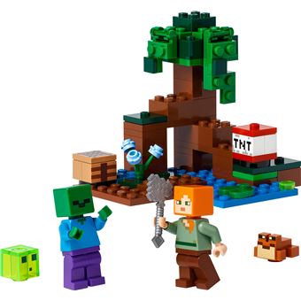 LEGO® Minecraft 21240 Aventures dans le marais