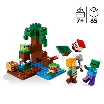 LEGO® Minecraft 21240 Aventures dans le marais