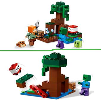 LEGO® Minecraft 21240 Aventures dans le marais