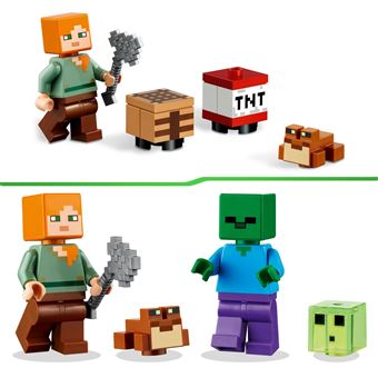 LEGO® Minecraft 21240 Aventures dans le marais