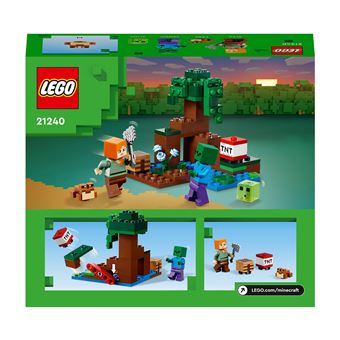 LEGO® Minecraft 21240 Aventures dans le marais