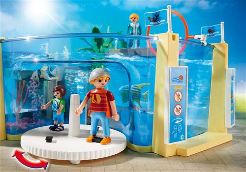 playmobil boutique aquarium