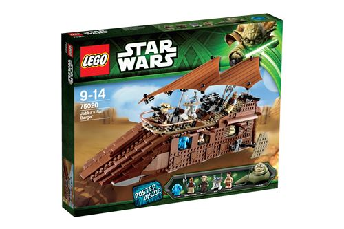 LEGO® Star Wars 75020 Jabba's Sail Barge État correct - Lego reconditionné disponible sur Fnac