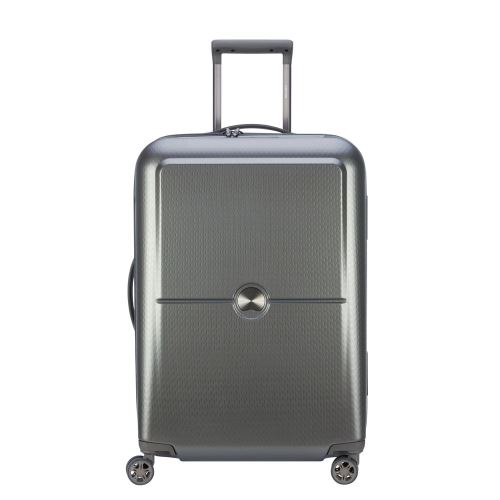 Valise Delsey Turenne 4 roues M 65 cm Argent