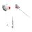 Ecouteurs Gaming Mad Catz E.S. PRO+ Blanc_0