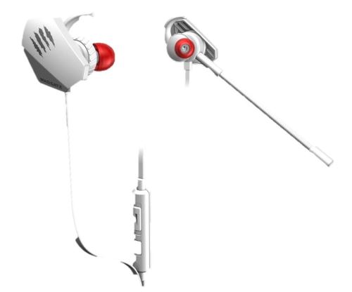 Ecouteurs Gaming Mad Catz E.S. PRO+ Blanc