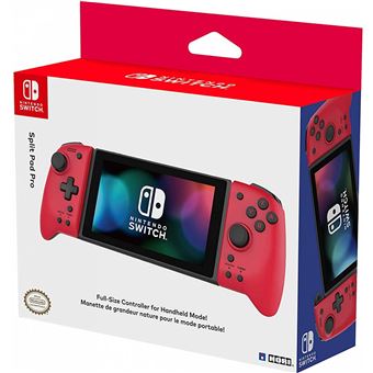 Split Pad Pro Hori pour Nintendo Switch Rouge volcanique