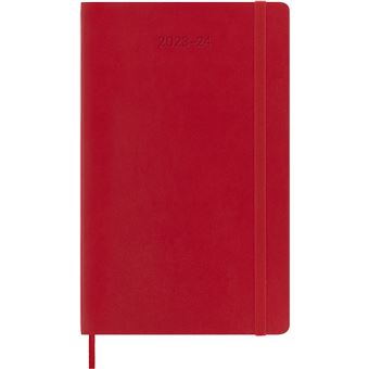 Agenda civil semainier Moleskine Grand Format Rouge