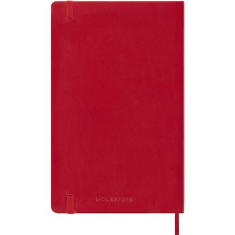 Agenda civil semainier Moleskine Grand Format Rouge