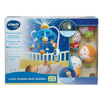 18 75 Sur Mobile Lumi Nuit Etoilee Vtech Telecommande Jeu D Eveil Achat Prix Fnac