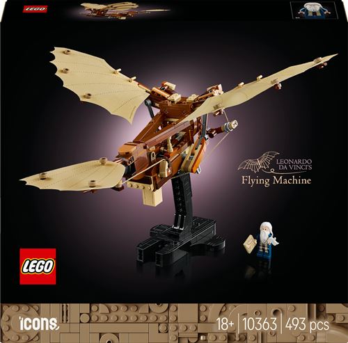 LEGO Icons La Machine Volante de Léonard de Vinci 10363 - vue 4
