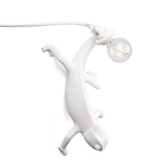 Lampe à poser Seletti Chameleon Down Blanc