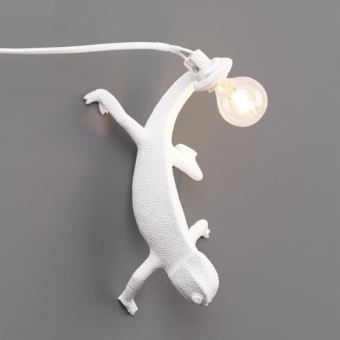 Lampe à poser Seletti Chameleon Down Blanc