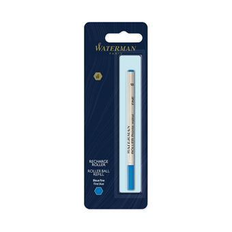 Recharge Stylo roller Waterman Fine Bleu