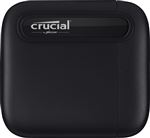 Disque SSD externe portable Crucial X6 CT500X6SSD9 500 Go Noir