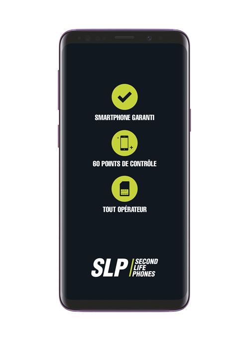 Smartphone Samsung Galaxy S9 64 Go 5.8 Violet Double SIM Reconditionné Grade Premium Slp