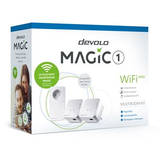 Devolo 8565 Devolo Magic 1 WiFi Mini Starter Kit - Powerline Con Wi-Fi, 1200 Mbit/s Devolo Magic Wifi Kit - 9