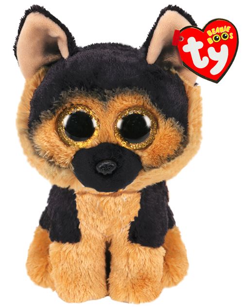 Peluche Ty Beanie Boo Dina le Berger allemand 24 cm