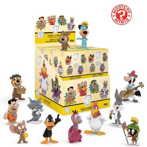 SATURDAY MORNING CARTOONS-MYSTERY MINIS (BOX 12 FIGURINES)