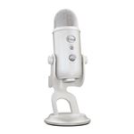 Microphone Gaming USB pour Streaming Premium Logitech Blue Yeti Blanc