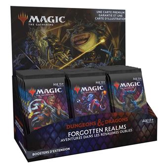 Booster d'extension Magic The Gathering Aventures en Forgotten Realms Modèle aléatoire