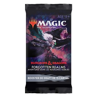 Booster d'extension Magic The Gathering Aventures en Forgotten Realms Modèle aléatoire