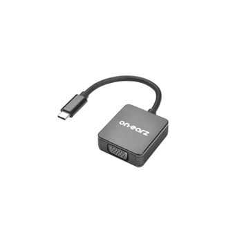 Adaptateur USB Type C vers VGA On Earz Mobile Gear Noir - 1