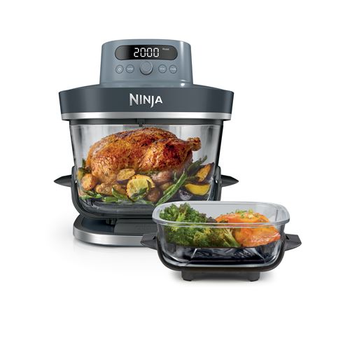 Friteuse Sans Huile Ninja  Crispi Pro  7-En-1 As101Eucy Bleu Cyberspace