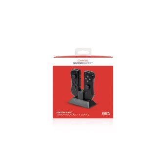 Pack de 2 Manettes ii-CON et Station de charge Under Control Noir pour Nintendo Switch