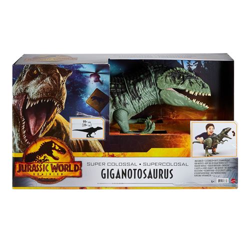 Figurine Jurassic World Giant Dino Super Colossal État correct - Jurassic World reconditionné disponible sur Fnac