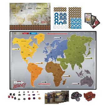 Jeu de stratégie Hasbro Gaming Risk Legacy