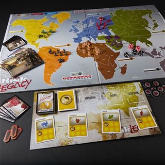 Jeu de stratégie Hasbro Gaming Risk Legacy