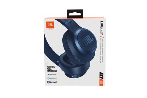 JBL TUNE 660BTNC Couleur Bleu