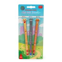 Set de 3 stylos gel effaçables Legami Secret