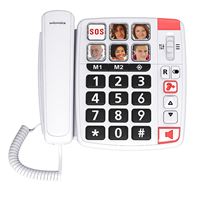 Téléphone fixe Alcatel XL785 Combo (base filaire + combiné DECT) avec  répondeur, grand écran et grosses touches - DARTY Guyane